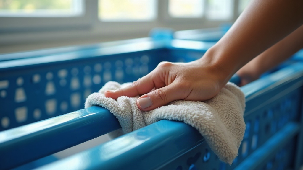 Disinfecting a heavy-duty steel dog crate